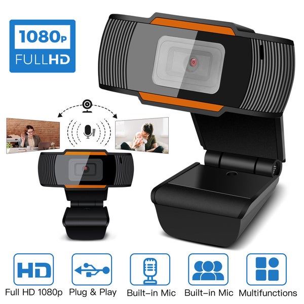 Full HD Webcam 1080p Mic Zoom MS Teams Windows 10 Immidiate Ship New Boxed Carousel 2