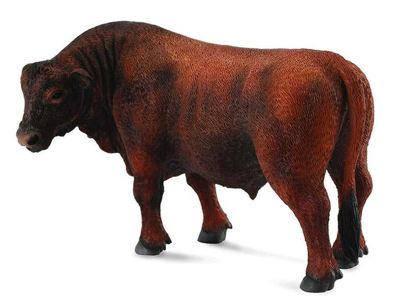 CollectA Red Angus Bull Figurine Carousel 1