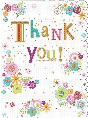 Thank You Card Large - A11353 Carousel 1
