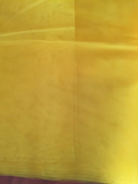 Canary Yellow net fabric (1.6 m) Carousel 1