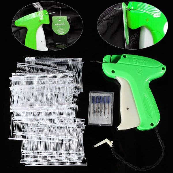 Tagging Gun Label Clothes Garment Tag Machine with 1000 Barbs and 5 Needles Set Carousel 1