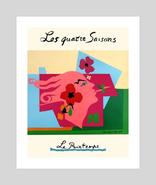 Les Quatre Saisons by Yves Saint Laurent Art Print Carousel 1