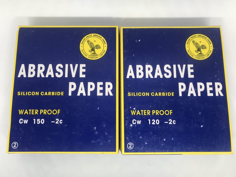 Abrasive sheet 230mm x 280mm sandpaper polish sanding paper mixed Carousel 2