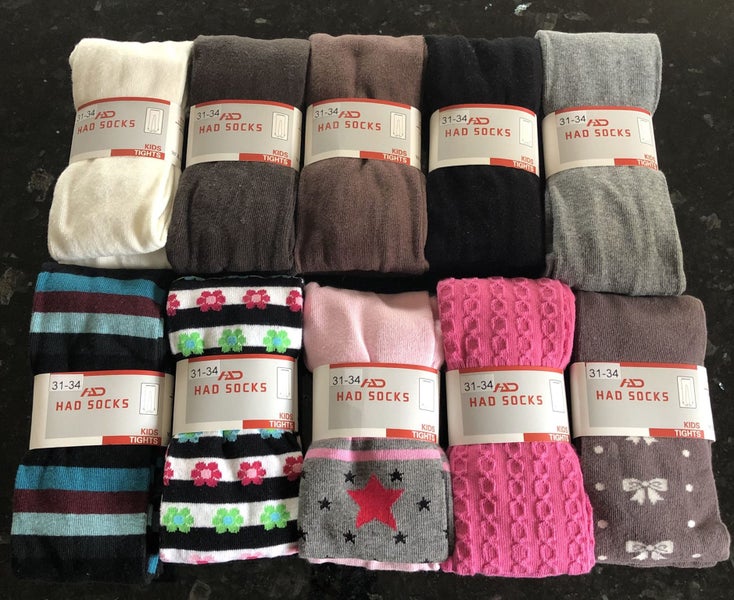 10 Quality Kids tights - 7-8 yrs Carousel 1