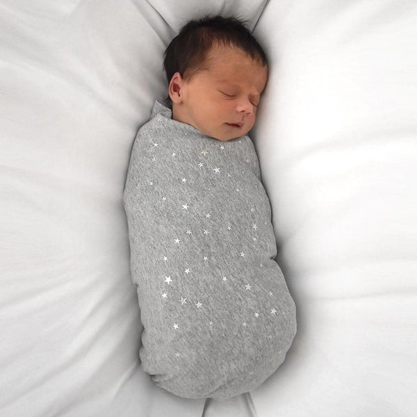 2-PACK JERSEY WRAPS - SILVER STARS/GREY STRIPE Carousel 3