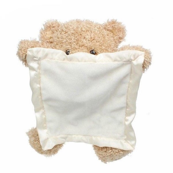 30cm Teddy Bear Play Hide Seek Cartoon Plush Toy Cute Music Bear Doll Stuffe Carousel 2