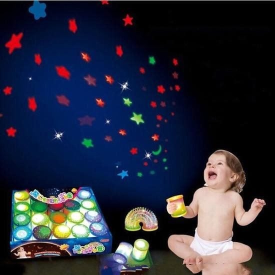 3D Magic Circle Glow Dark Walking Rainbow Spring Toy Circle Slinky Magic Circle Carousel 1