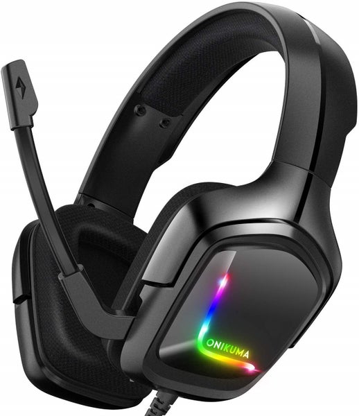4D Gaming Headset Surround Sound Driver 360° Noise Cancelling Mic RGB Headphones Carousel 1
