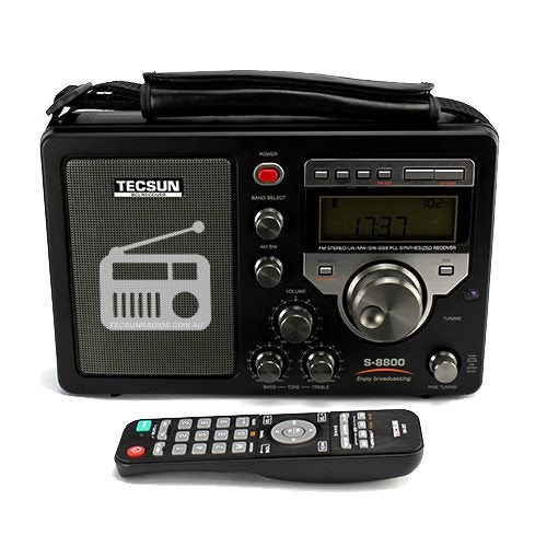 Tecsun S-8800 High Performance LW/MW/FM/SW Broadcast Listeners Radio Carousel 1