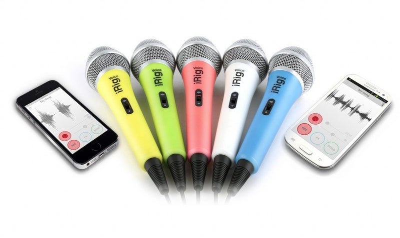 Pink iRig Voice Handheld microphones for smartphone and tablet Carousel 3