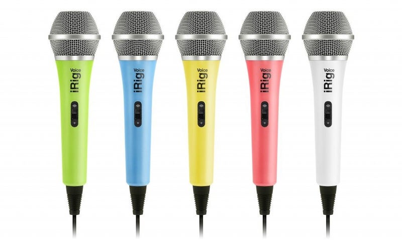 Pink iRig Voice Handheld microphones for smartphone and tablet Carousel 2