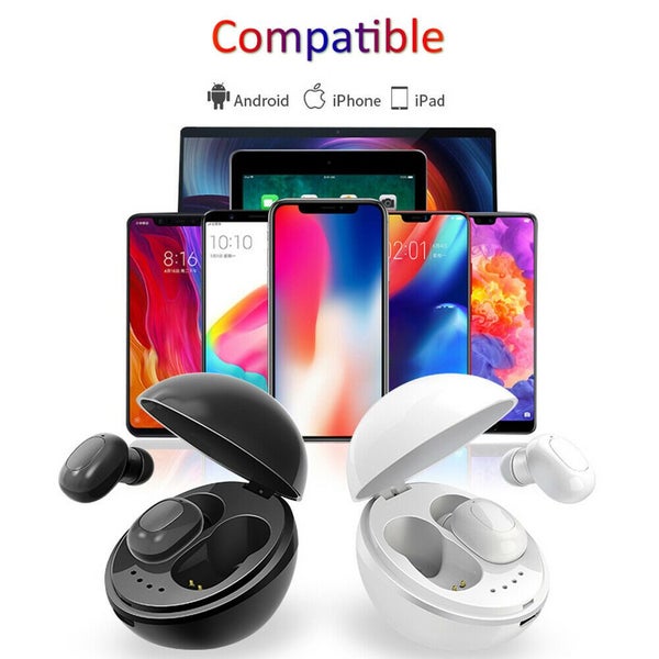 Earphone Wireless Bluetooth 5.0 HiFi Headsets Stereo Sports Earphones - Black Carousel 2