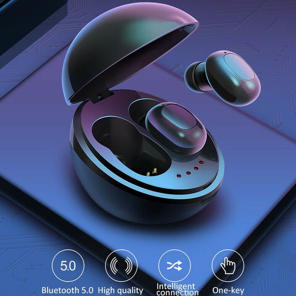 Earphone Wireless Bluetooth 5.0 HiFi Headsets Stereo Sports Earphones - Black Carousel 11