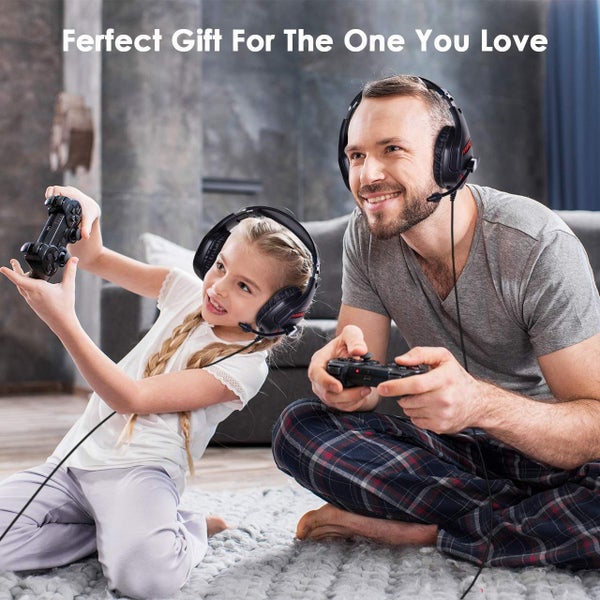 Gaming Headphones PS4 Headset for PC, Xbox One, Controller, PS4, Mac, NS Carousel 2