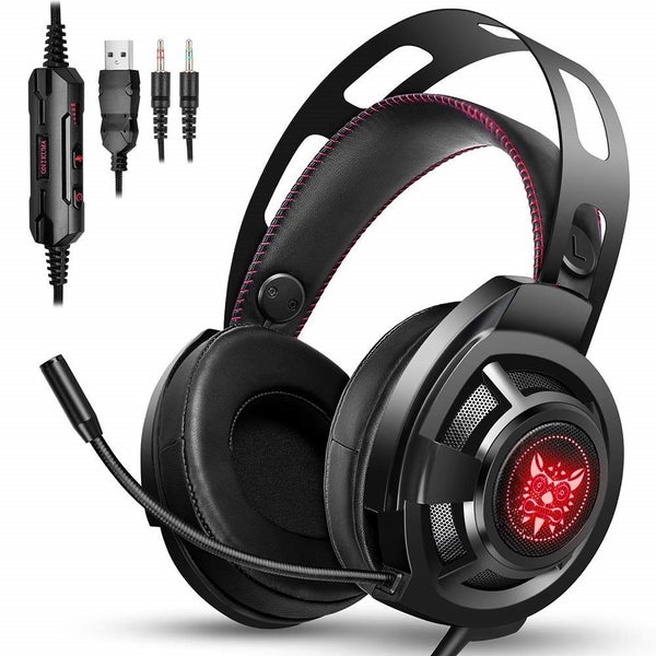 Gaming Headset Headphones for Nintendo Switch, PS4, Xbox One, PC, Mac Carousel 1