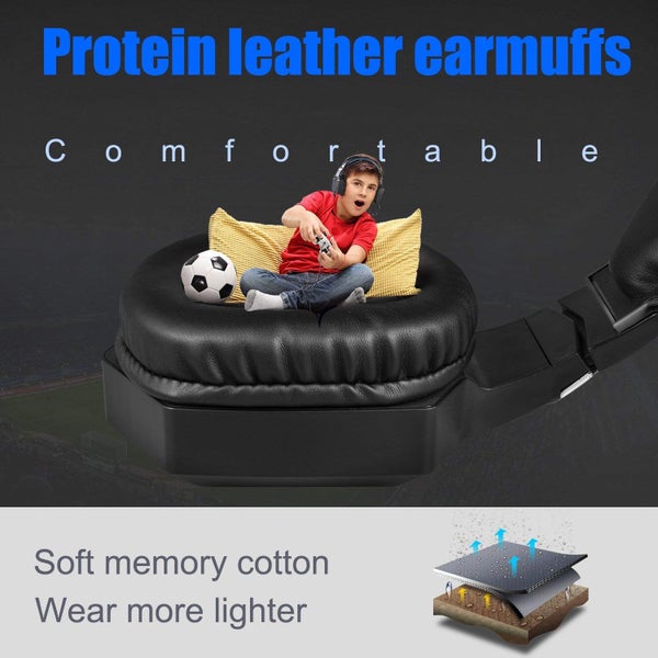 Gaming Headset PS4 New Xbox One, Stereo Over-Ear Headphones & Noise Canceling Carousel 2