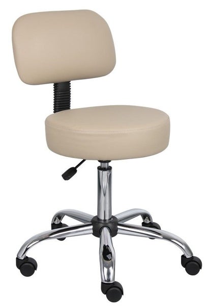 Stool Lab Salon Tattoo Office Rolling Chair Back Carousel 1