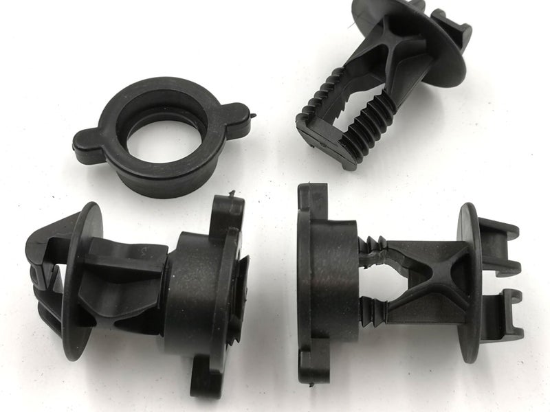 25pc of CLAW INSULATOR FOR RODS ** SLIDE ON AND SCREW UP ** FITS UP TO 13MM ROD Carousel 2
