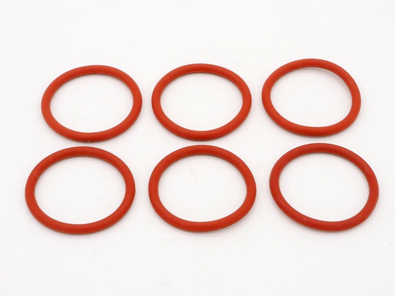 6 x 45mm/5mmTube Dampers Silicone O-Ring fit KT88 KT66 tube audio Amps (EP051) Carousel 1
