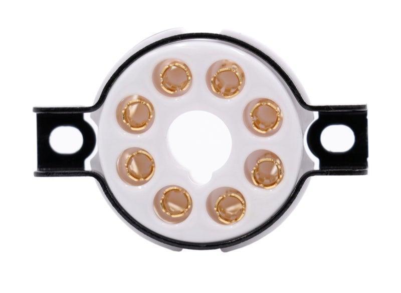 EIZZ 8pin Octal Ceramic Vacuum tube socket KT88 EL34 (EP018) Carousel 1