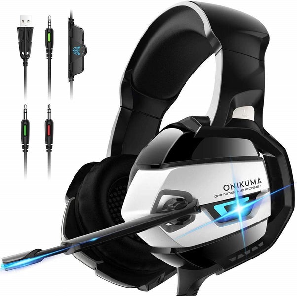 Gaming Headset Xbox 360 Headset Noise Canceling Mic Surround Bass Headphones Carousel 1