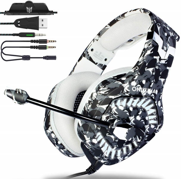 Gaming Headset Xbox One PC Surround Sound Noise Cancelling Mic Mute & Volume Carousel 1