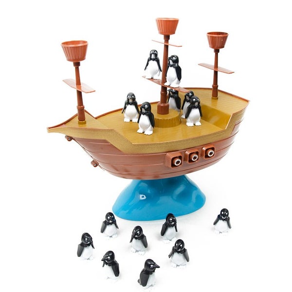 Pirate Boat Penguin Corsair Don’t Rock The Boat Skill & Action Balancing Game Carousel 1