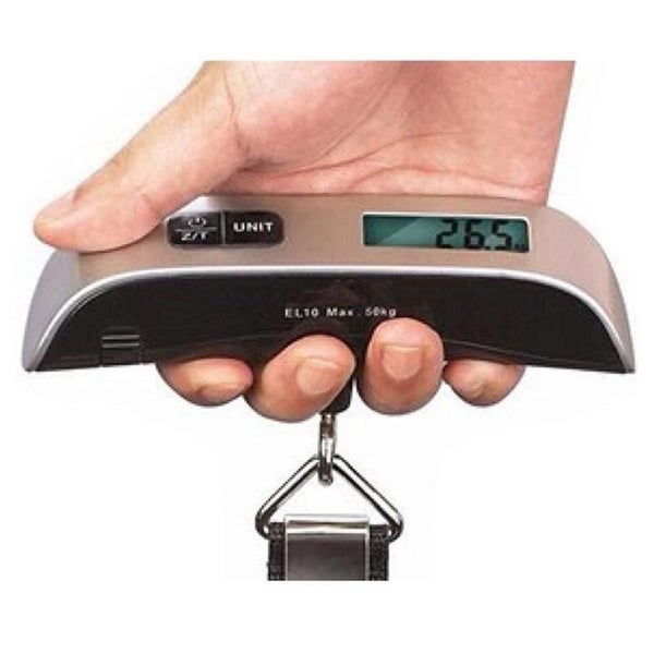 Portable 50kg/10g Hanging Electronic Digital Travel Suitcase Luggage Scales Carousel 4