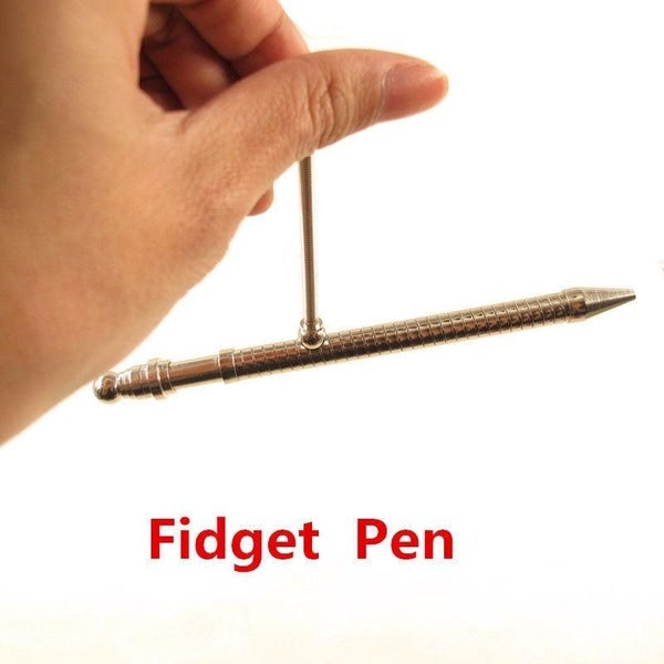 Think Ink Pen Fidget Pen Magnetic Metal Stress Relief Toys Gift Carousel 5