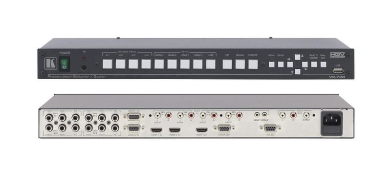 Kramer HDMI Scaler VP-728 9-Input ProScale Presentation Scaler/Switcher Carousel 1