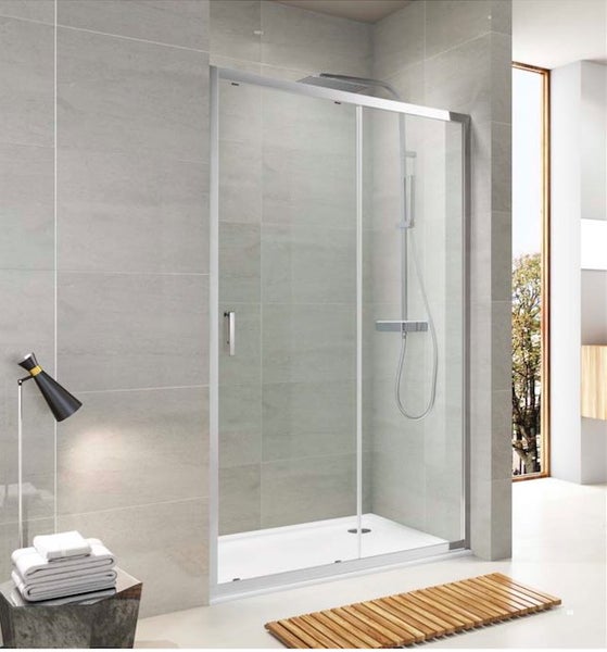 SALE Shower Glass - Sliding Door HDM1200X1900mm - Lennox Bathroom Carousel 1