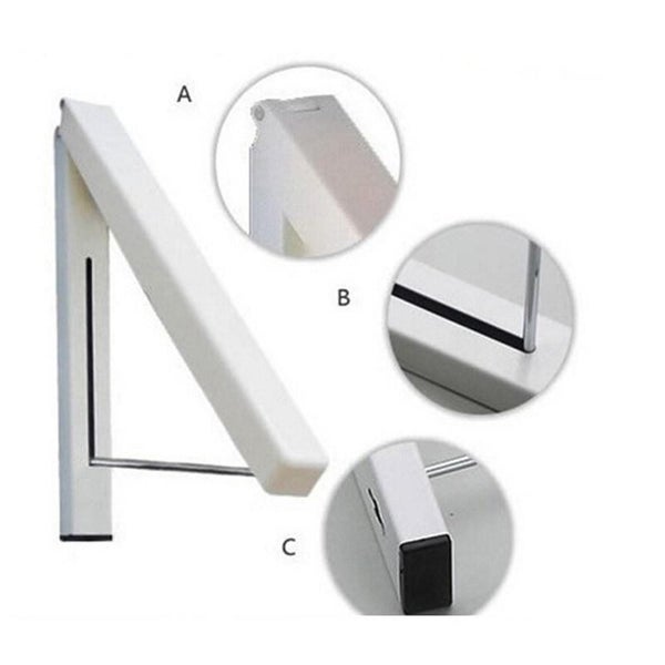 Wall Hanger Retractable Indoor Clothes Magic Foldable Drying Rack Clothes Towel Carousel 2