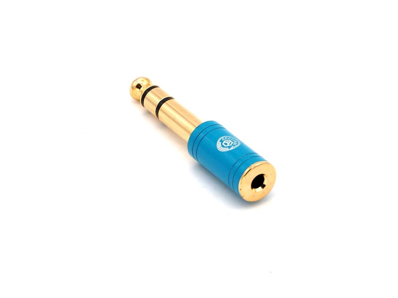 High Quality Heavy Duty 6.35mm 1/4" to 3.5mm Adapter ADT177G (PC-52) Carousel 1