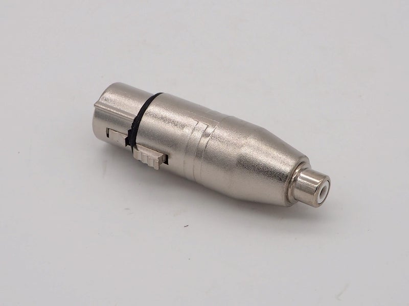 Audio Adapter 3Pin XLR Female - RCA Female ADT023 (PC-09) Carousel 1