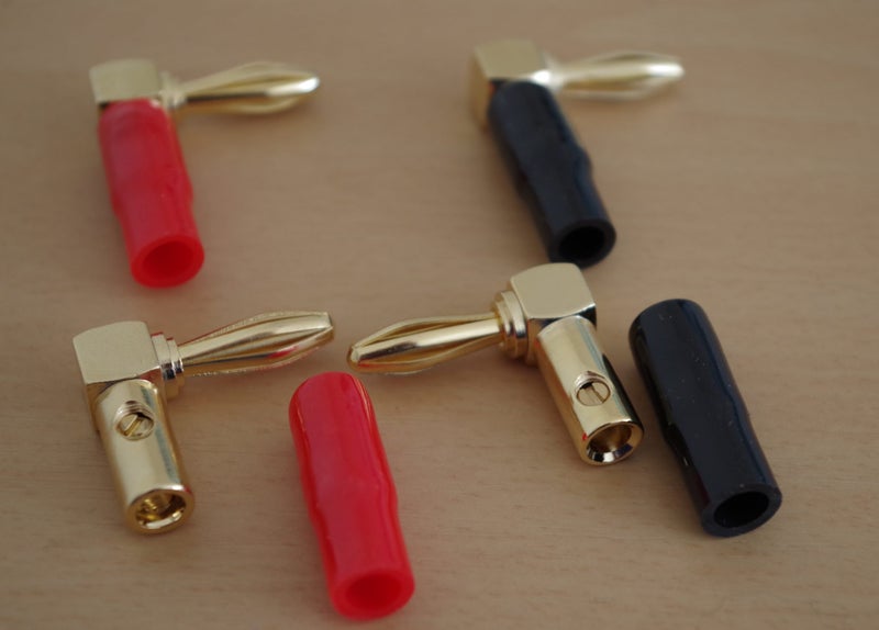 Banana plugs Right angle pairs ($2.50 per plug) Carousel 1