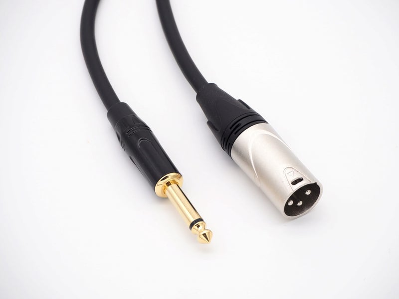 15m Male XLR to 1/4" 6.5mm Jack Cable (CB-38-15m) Carousel 1