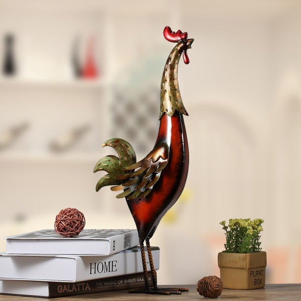 Metal Artwork-Rooster Carousel 1