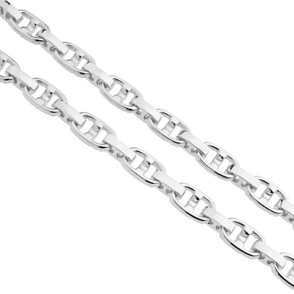 Premium Bling Sterling 925 Silver CZ Chain - Carousel 5