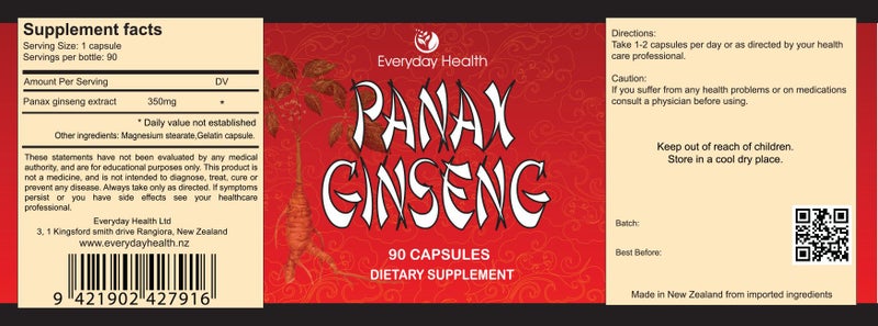 PANAX GINSENG 90s - SUPER STRENGTH Carousel 2