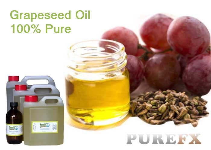 Grapeseed Oil 1ltr Purefx Oils / 100% pure Carousel 1