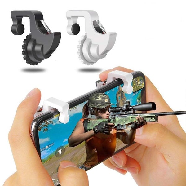 Button Auxiliary Key Phone Gamepad Grip Holder PUBG Controller Sooting Trigger Carousel 1