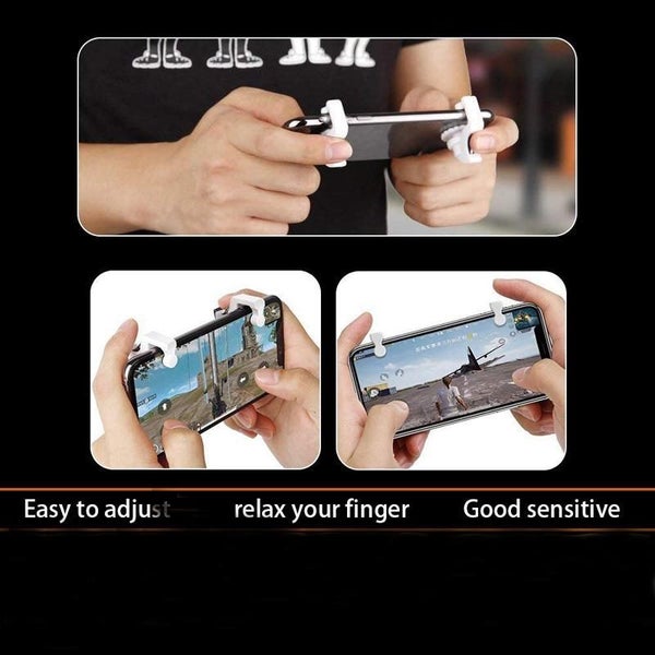 Button Auxiliary Key Phone Gamepad Grip Holder PUBG Controller Sooting Trigger Carousel 2