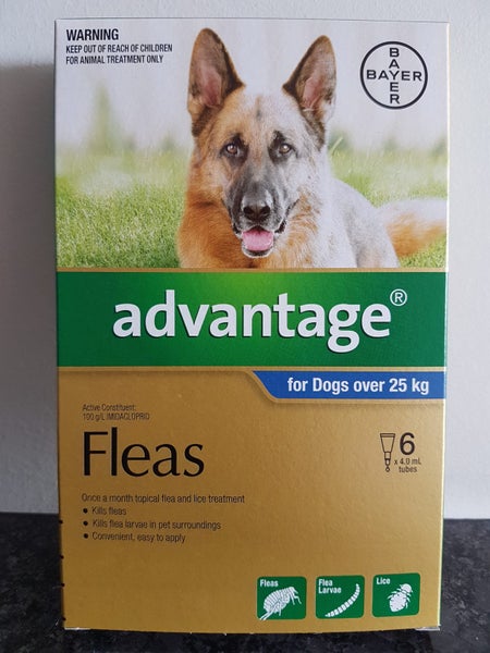 ADVANTAGE 25KG DOG 6 PACK WITH AFTERPAY Carousel 1
