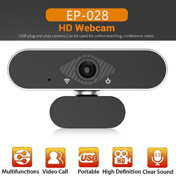 Camera PC HD USB Webcam with Microphone for Video Conferencing Live Broadcast Carousel 2