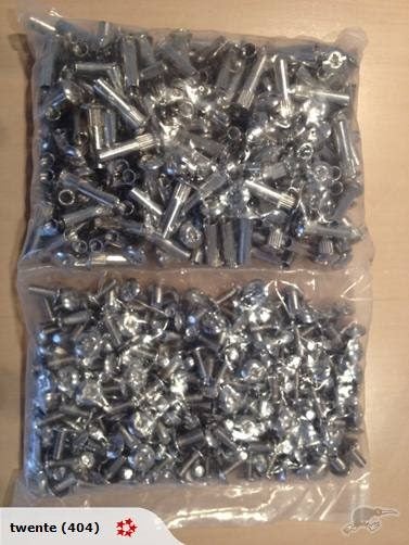Interscrews M6 x 30 mm bag of 100 Carousel 2