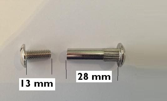 Interscrews M6 x 30 mm bag of 100 Carousel 3