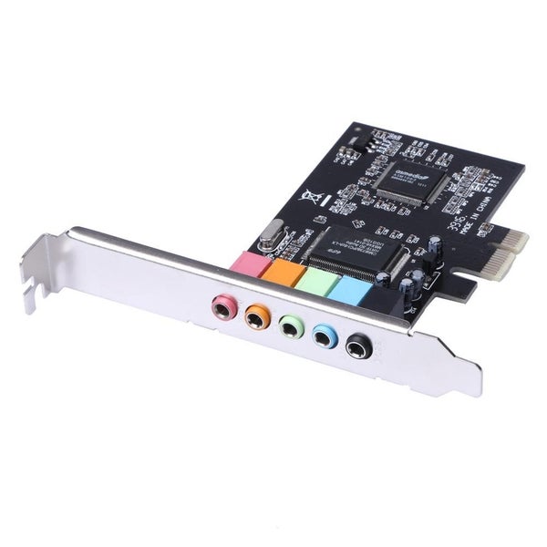 PCI Express X1 PCI-E 5.1ch CMI8738 Chipset Audio Digital Sound Card Carousel 5