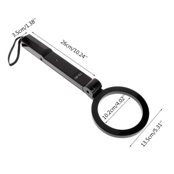 Hand-Held Folding Metal Detector High Sensitivity Multifunctional Test Carousel 2