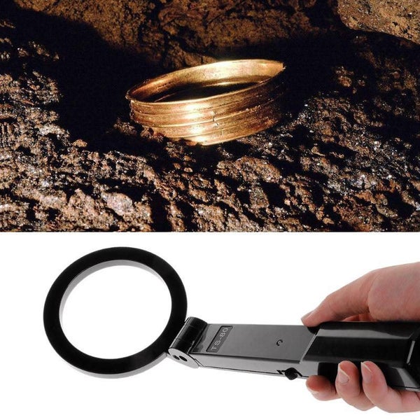 Hand-Held Folding Metal Detector High Sensitivity Multifunctional Test Carousel 1