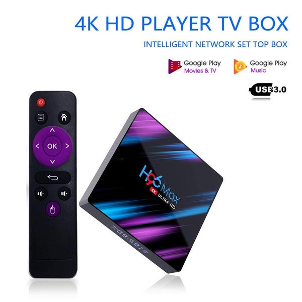 H96 Max 3318 TV Box 2G 16G Android 9.0 WiFi RK3318 Quad Core 4K Set Top Box Carousel 1